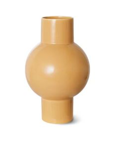 capuccino ceramic vase medium