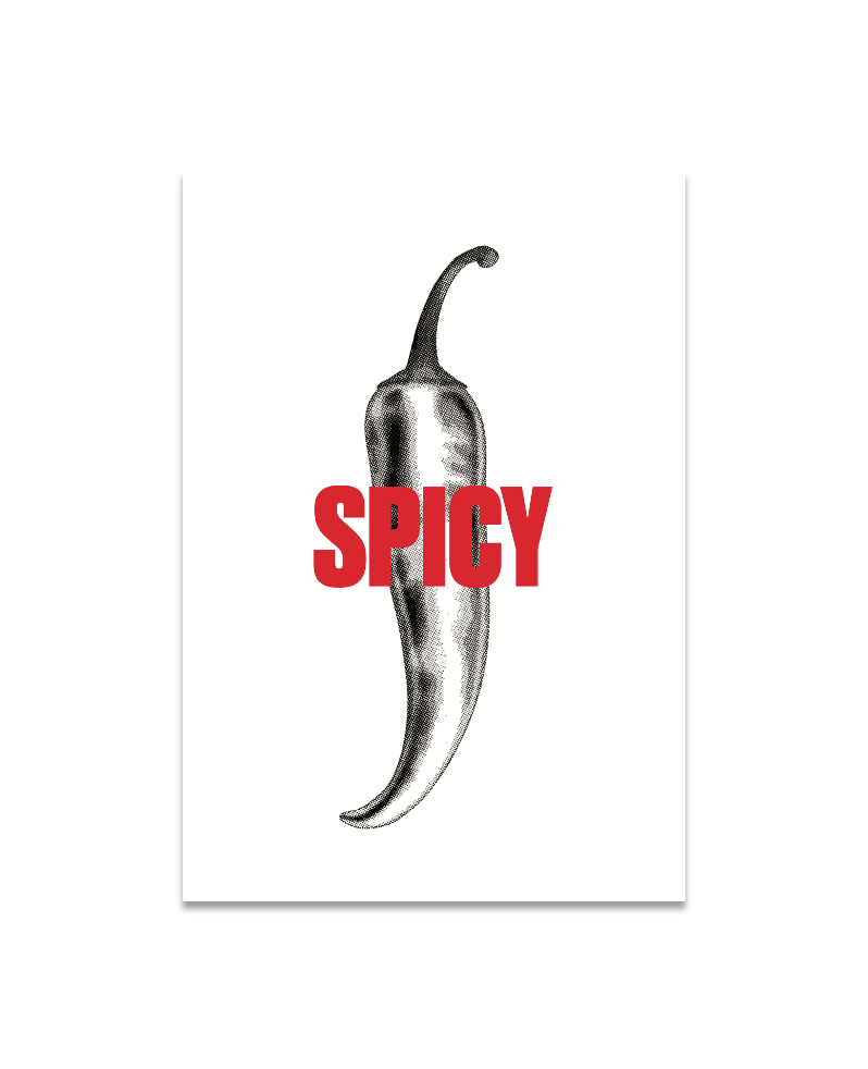 spicy notecard