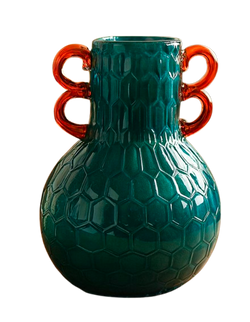 honeycomb vase