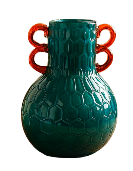 honeycomb vase