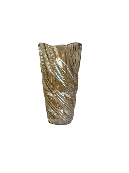 gold glase vase| 23cm x 23cm