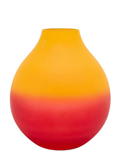 sunset drop vase
