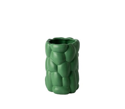 cloud large ceramic vase green