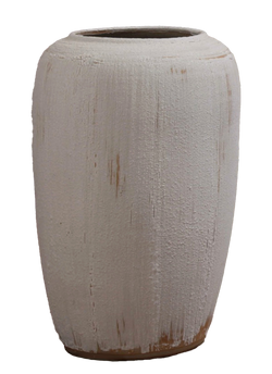 antique matt tall vase