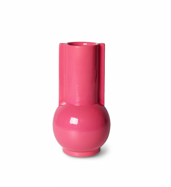 hot pink vase